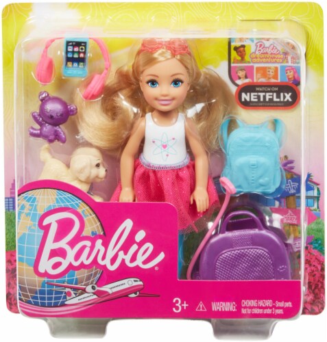 Barbie® Chelsea Travel Doll Play Set Perspective: back