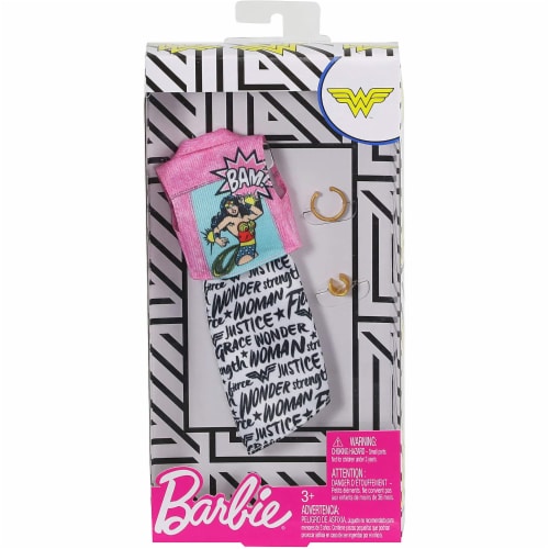 Barbie Fashions - Wonder Woman Bam! Perspective: back
