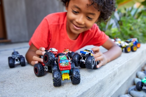 Mattel Hot Wheels® Mash & Crash™ Monster Truck™ - Assorted Perspective: back