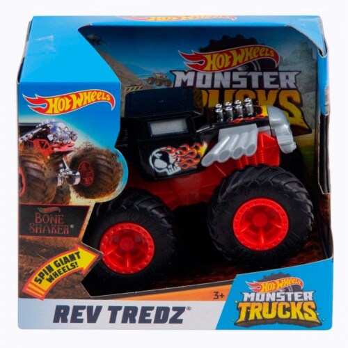 Hot Wheels Monster Trucks Rev Tredz Bone Shaker Vehicle 2 Multicolor 1 Foods Co
