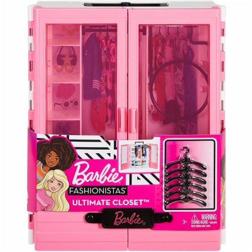 Barbie Fashionistas Ultimate Closet Portable Fashion Toy for 3 to 8 Year  Olds, 1 - City Market