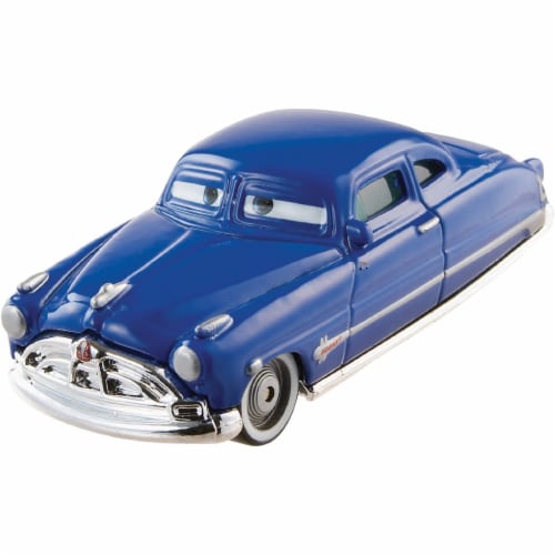 Disney Pixar Cars Doc Hudson [Blue] Radiator Springs 1:55 Scale Die-cast Vehicle Perspective: back