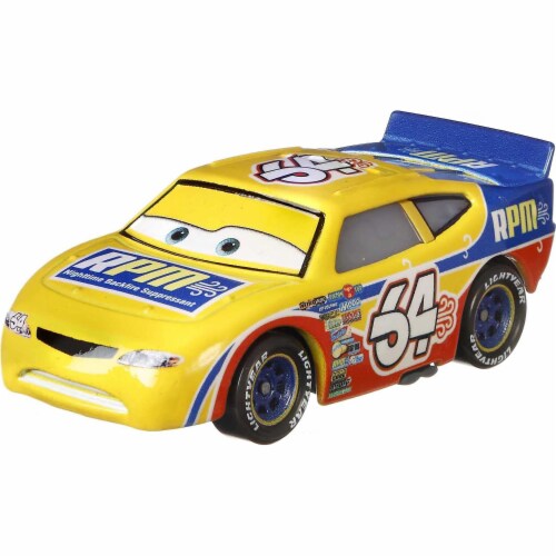 Disney Pixar Die-Cast 1:55 Scale Cars, Winford Bradford Rutherford Perspective: back