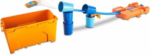 Mattel Hot Wheels® Track Builder Barrel Box Set Perspective: back