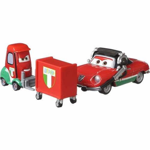 Disney Pixar Cars Giuseppe Motorosi and Alex Machino Perspective: back