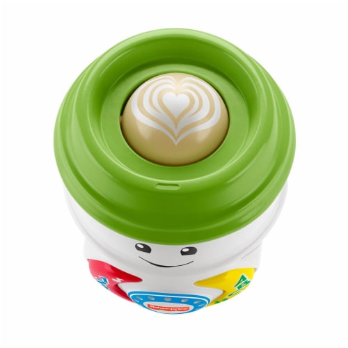 Fisher-Price Laugh & Learn Wake Up & Learn Coffee Mug Baby & Toddler Toy  with Music & Lights 