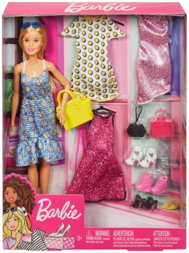 Barbie doll & fashion accessories deals set