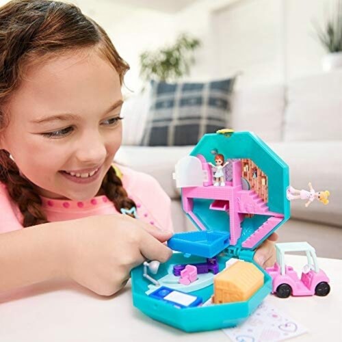 Polly Pocket Pamperin Perfume Spa Perspective: back