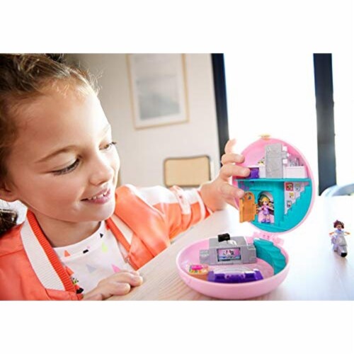 Polly Pocket Donut Pajama Party Playset Perspective: back