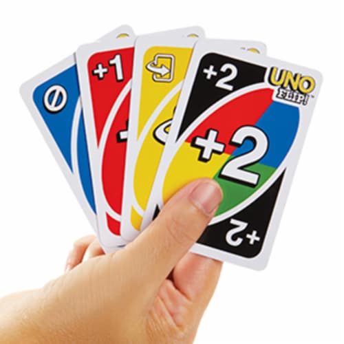 Mattel UNO Flip!™ Card Game Perspective: back