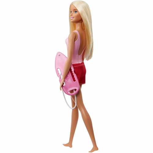 Barbie Career Lifeguard Doll Perspective: back