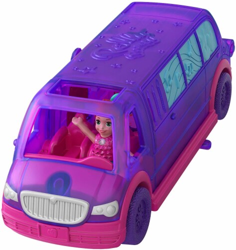 Mattel Polly Pocket Pollyville Party Limo Perspective: back