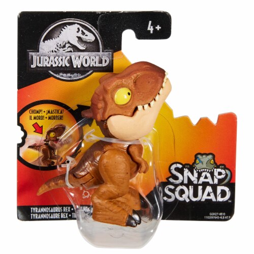 Mattel Jurassic World™ Snap Squad™ Tyrannosaurus Rex Action Figure Perspective: back