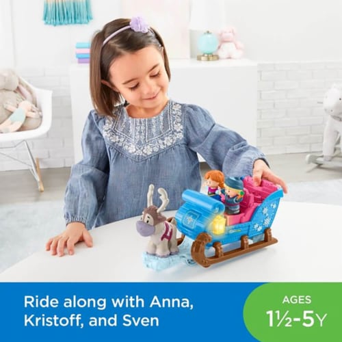 Frozen little shop people sleigh