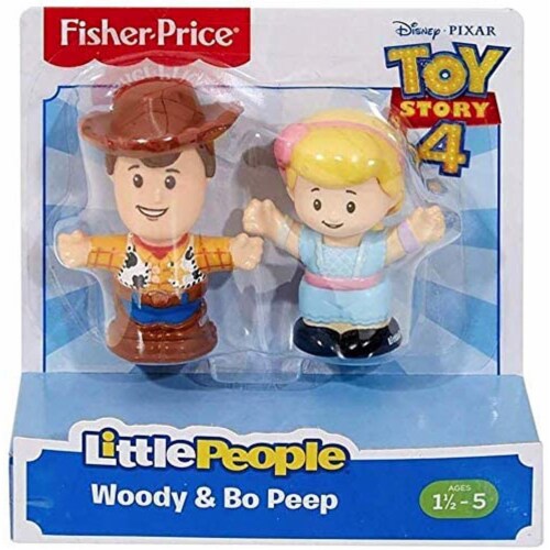 Fisher Price Little People Toy Story Figures Woody Bo Peep 2 pc Jay C Food Stores