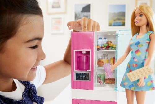 Mattel Barbie® Doll and Furniture Perspective: back