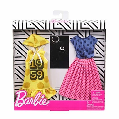 Mattel Barbie® Polka Dot Clothes Playset Perspective: back