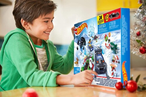 Mattel Hot Wheels® Advent Calendar Perspective: back