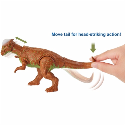Jurassic World Savage Strike Pachycephalosaurus Perspective: back