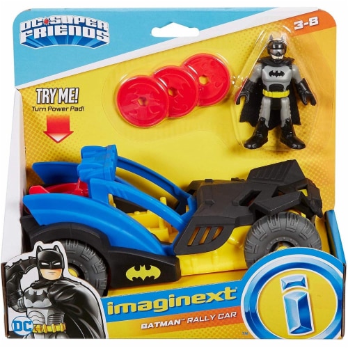 Fisher-Price® Imaginext DC Super Friends Batman Rally Car Perspective: back