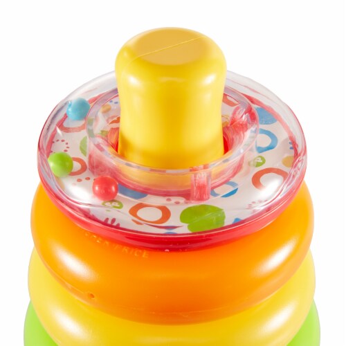 Fisher Price Rock-A-Stack Development Play Set Perspective: back