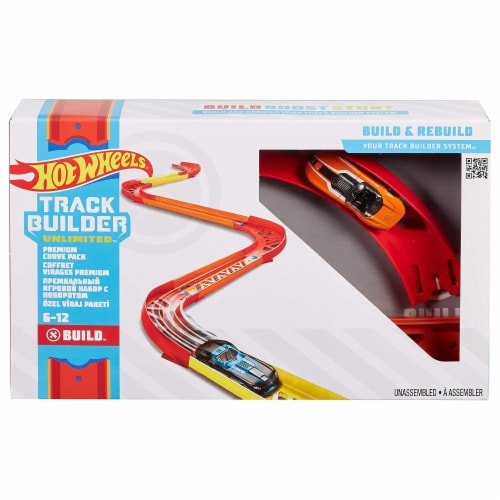 Mattel Hot Wheels® Track Builder Unlimited Premium Curve Track Pack 1