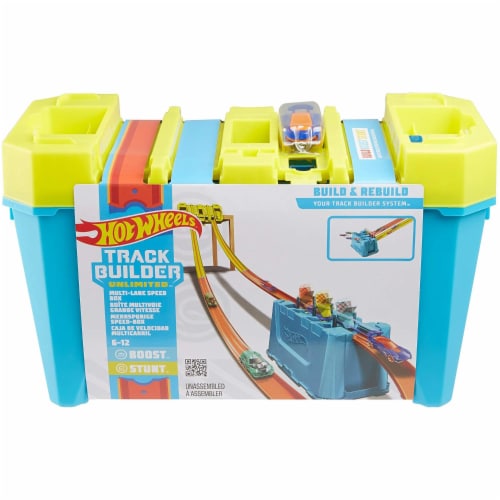 Hot Wheels - Track Builder Unlimited Multi-Lane Speed Box - The