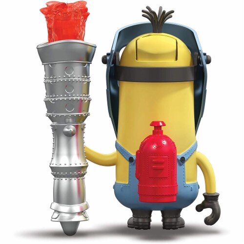 Mattel Minions Flame Throwing Kevin Perspective: back