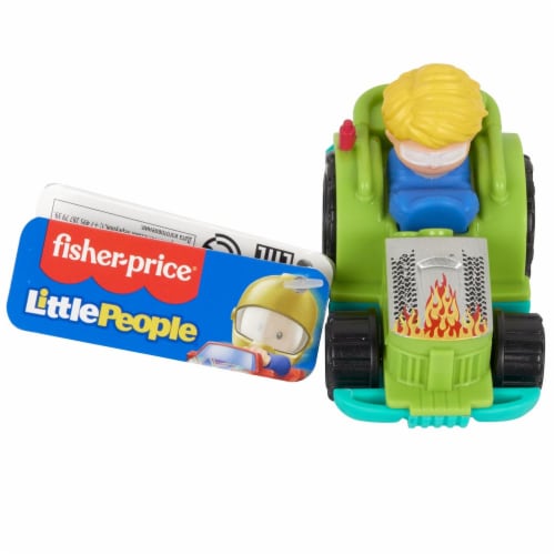 Fisher-Price® Little People Wheelies Racing Tractor Vehicle Perspective: back