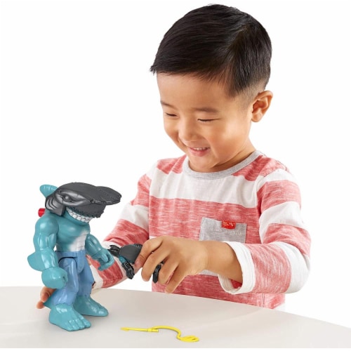 Fisher-Price® Imaginext® DC Super Friends Batman & King Shark Action Figures Perspective: back