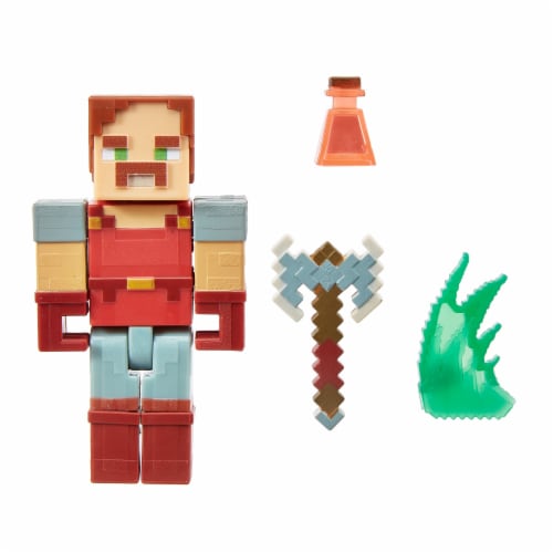 Mattel Minecraft Dungeons 325 Hal Figure Perspective: back