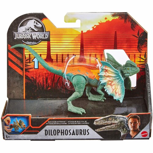 Jurassic World Savage Strike Dilophosaurus Perspective: back