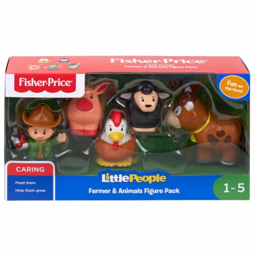 Fisher-Price® Little People® Farmer and Animals Figure Pack Perspective: back