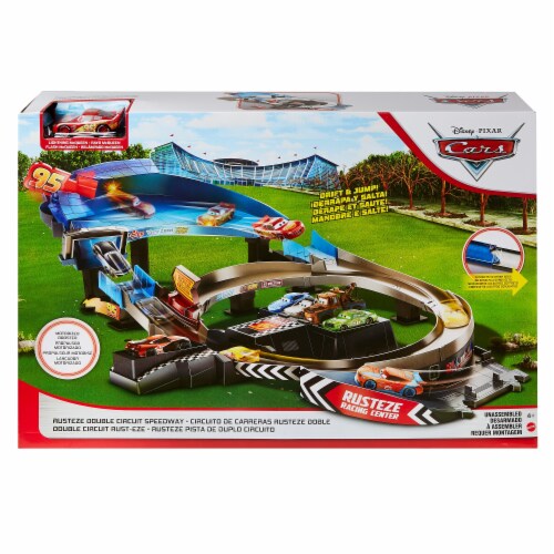 Mattel Disney Pixar Cars Rusteze Double Circuit Speedway, 1 ct