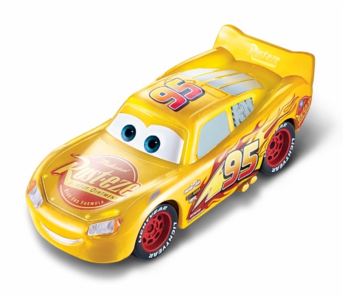 Mattel Disney Pixar Cars Lightning McQueen Color Changers Car Perspective: back