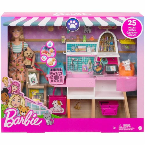 Barbie® Pet Boutique Playset Perspective: back