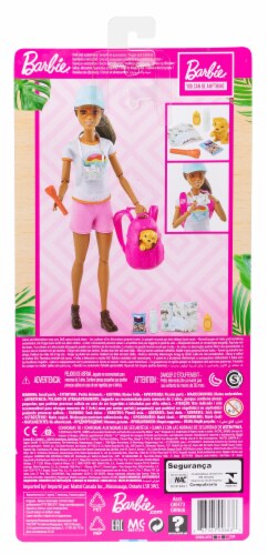 Barbie® Hiker Doll with Accessories Perspective: back