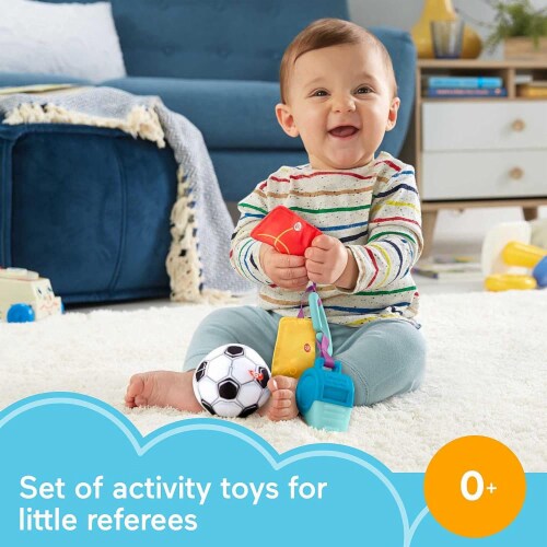 Fisher-Price Just for Kicks Soccer Gift Set Perspective: back