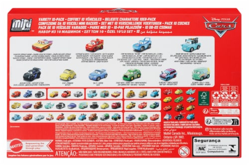 Mattel® Disney Pixar Cars Mini Racers™ Pack Perspective: back