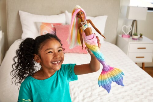 Barbie Color Change Mermaid Doll Perspective: back
