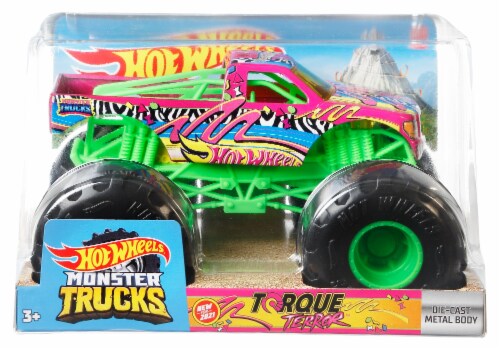 Mattel Hot Wheels® Monster Trucks Racing 1 Vehicle Perspective: back