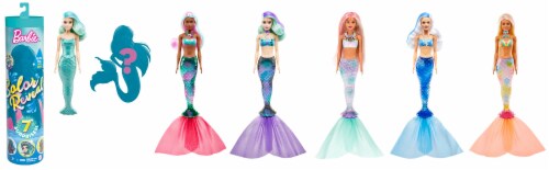 Mattel Barbie® Color Reveal Mermaid Doll Perspective: back