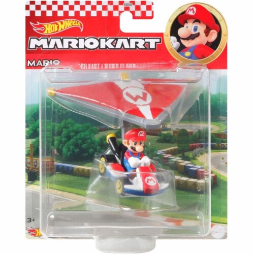 Mattel® Hot Wheels® Mario Kart™ Bowser Jr Flame Flyer Toy Vehicle