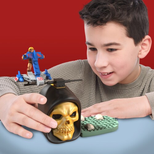 Mattel Motu Skeletor Skull Building Toy Perspective: back