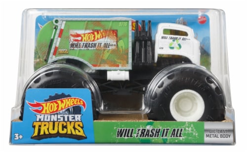 Mattel Hot Wheels® Monster Trucks Will Trash It All Vehicle, 1 ct