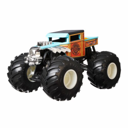 Hot Wheels Monster Trucks Bone Shaker Vehicle with Giant Wheels