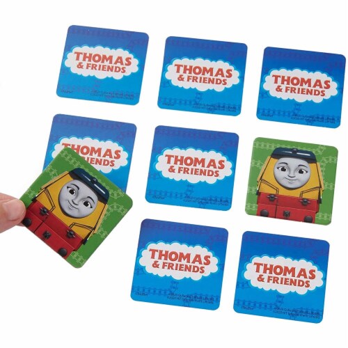 Mattel Fisher-Price® Make-a-Match Thomas & Friends Card Game Perspective: back