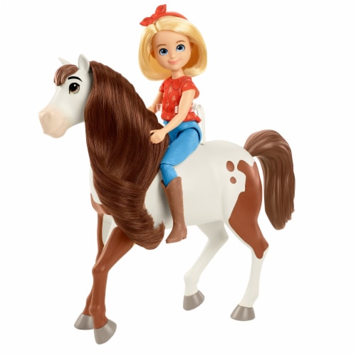 Mattel® Spirit Untamed Abigail and Boomerang Dolls Perspective: back