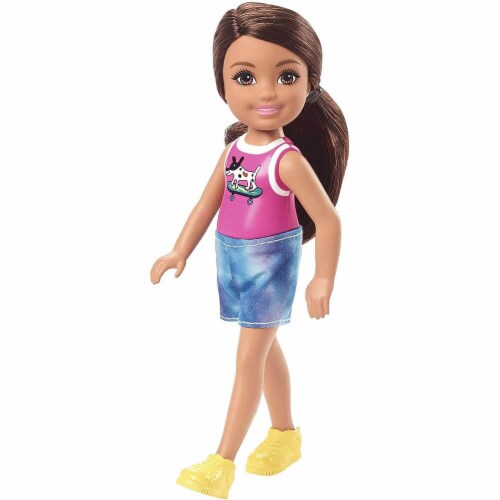 Mattel Barbie® Skateboarder Chelsea Doll Perspective: back