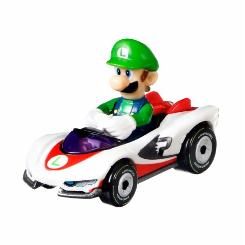 Hot Wheels® Mario Kart™ 4 Pack Princess Peach Rosalina Set Perspective: back